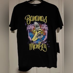 🐒 NWT! Bananas Monkey Classic Tshirt